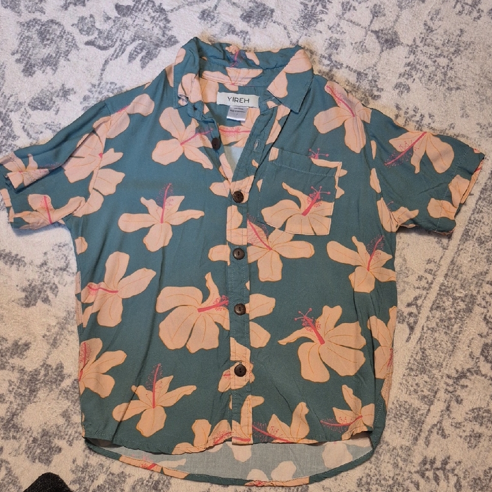 Boys Yireh Button Down Shirt